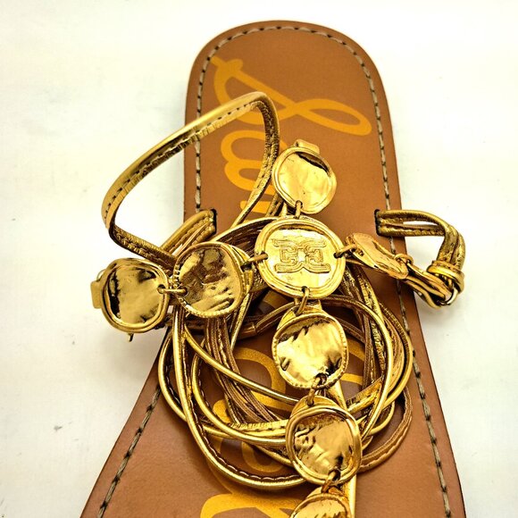 Sam Edelman womens Deirdre Flat Sandal - Size 10 - Picture 7 of 13